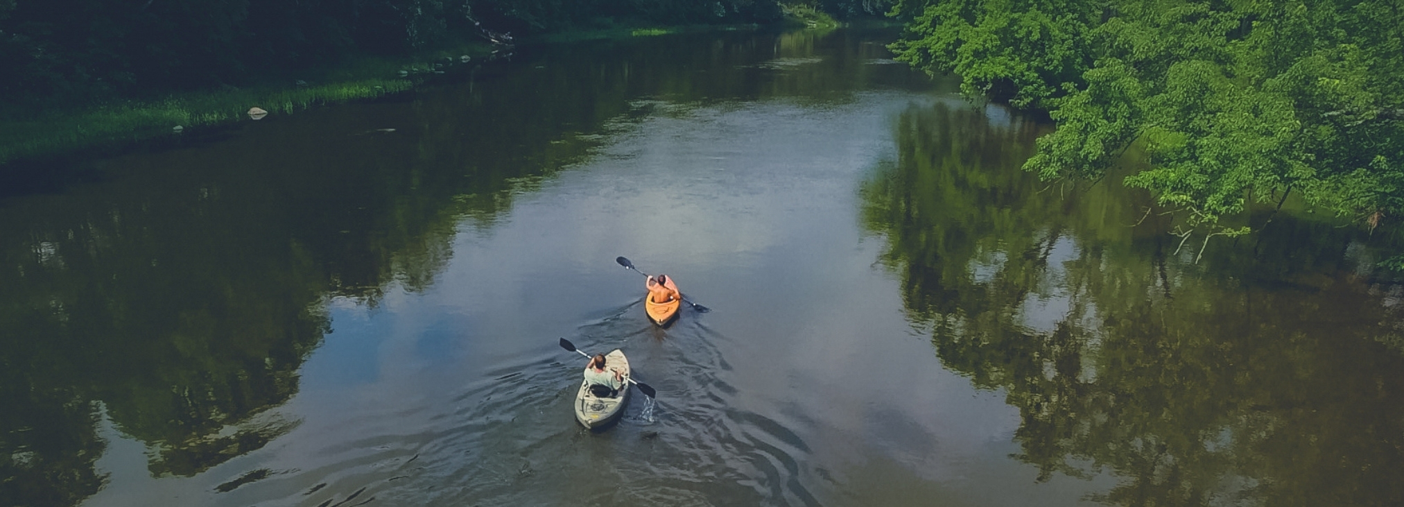 Slider_kayaking on river