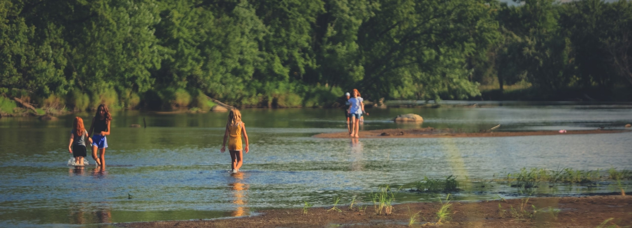 Slider_walking in river